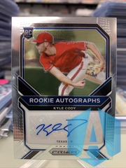2021 Panini Prizm Rookie Autographs Kyle Cody #RA-KC Auto Texas Rangers